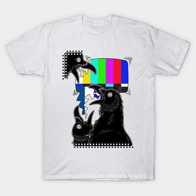 crowTV T-Shirt by Oly